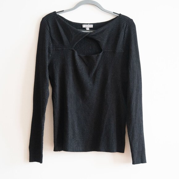 Evolution Cut-out Neckline Sweater - Picture 1 of 2